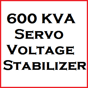 600 KVA Servo voltage Stabilizer pic